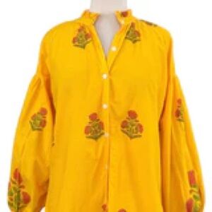 Madison Mathews Geneva Shirt | Golden Milos | Small